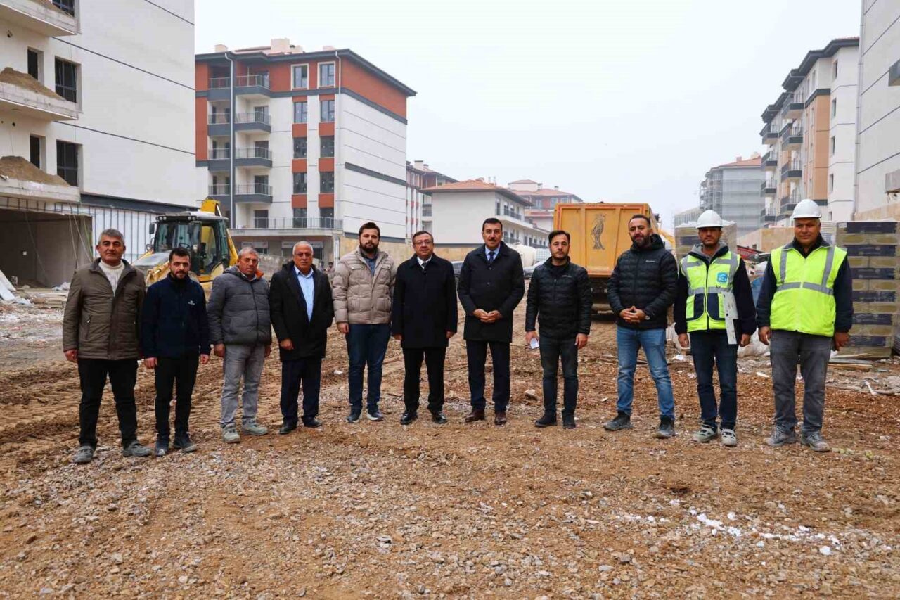 Bülent Tüfenkci, Malatya’daki rezerv alanlarındaki inşaat faaliyetlerini inceledi ve gelişmeleri değerlendirdi