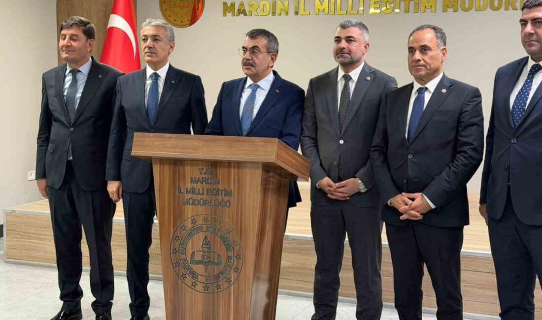 Mardin’deki Derslik ve Öğretmen Sayısındaki Artış, Eğitim Altyapısına Yönelik Yatırımların Etkisini Gözler Önüne Seriyor Milli Eğitim Bakanı Yusuf Tekin, Mardin'de 2002-2003'teki 3,280 dersliğin günümüzde