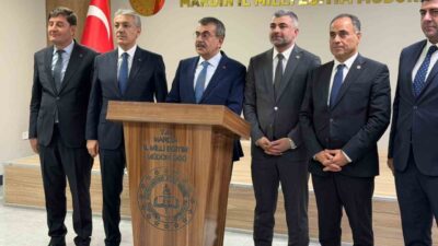 Milli Eğitim Bakanı Yusuf Tekin, Mardin'de 2002-2003'teki 3,280 dersliğin günümüzde