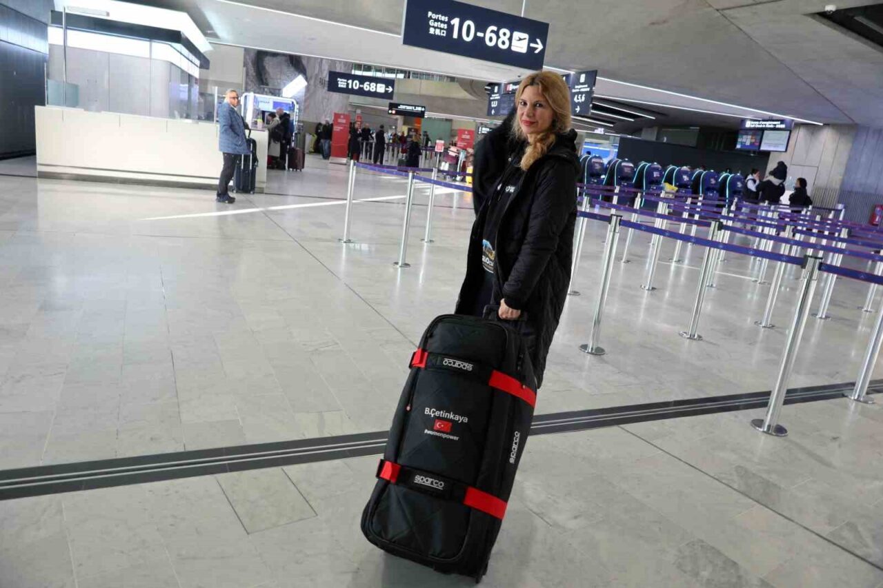 Burcu Çetinkaya, Suudi Arabistan'da düzenlenecek Dünya Ralli Şampiyonası'nda tek kadın