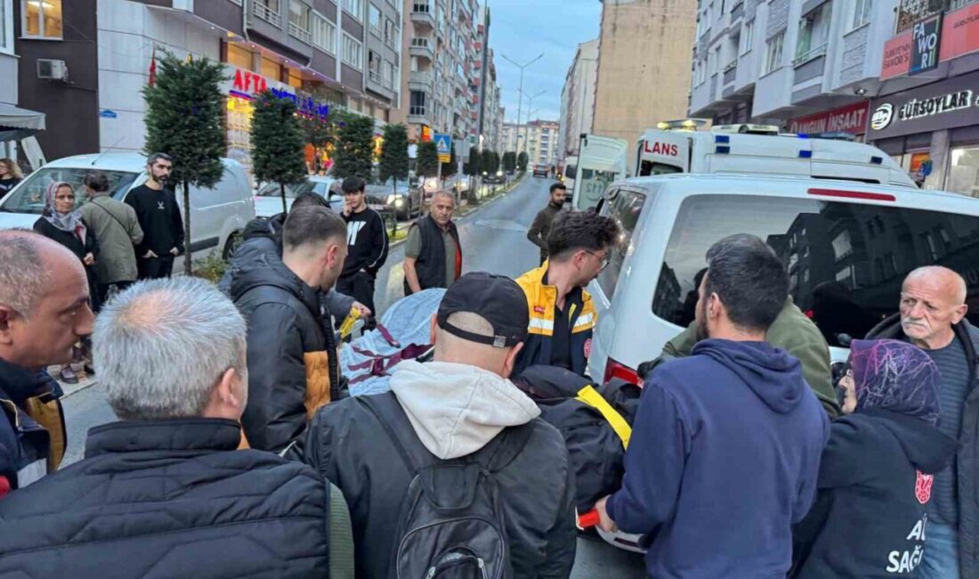 Giresun'da Hacısiyam Mahallesi'nde, Ahmet D.'nin park halindeki minibüsünün açılan kapısına