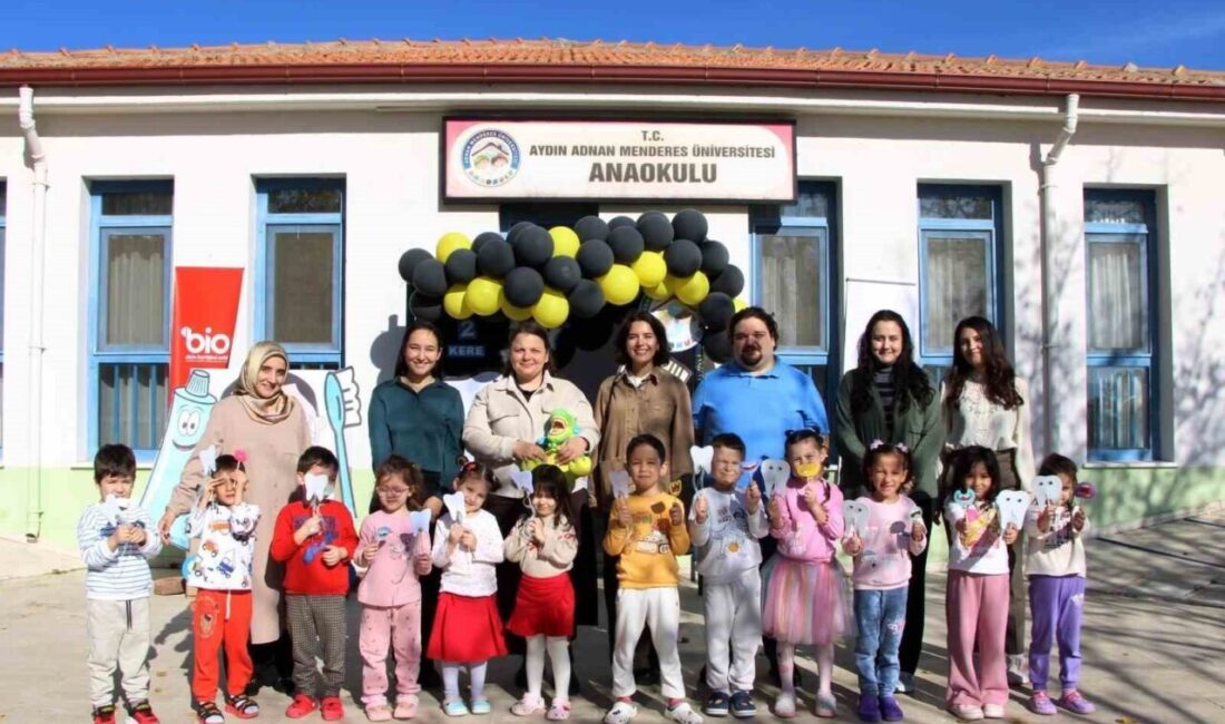 Adnan Menderes Üniversitesi'nin Bilim İletişimi Ofisi'nin düzenlediği "Diş Hekimimle Tanışıyorum-Minik