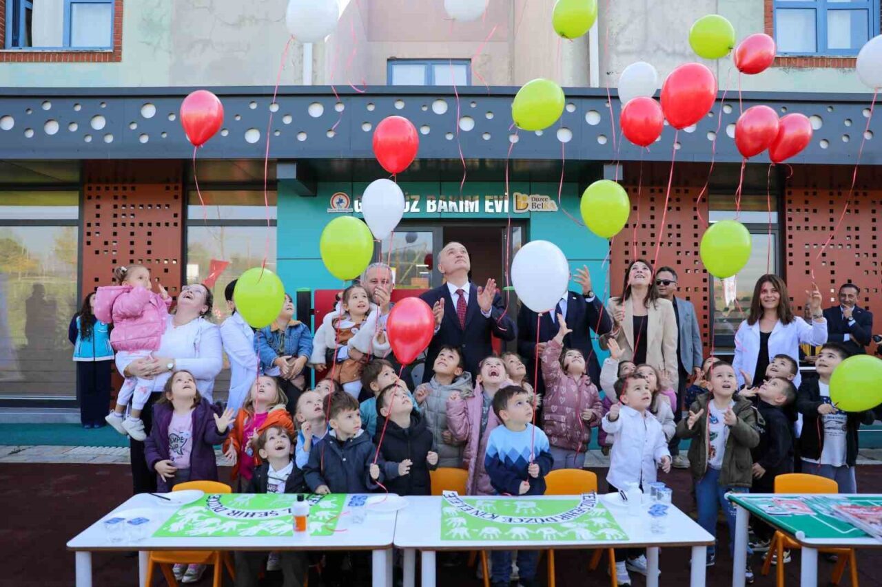 Düzce BelKA Çocuk Gündüz Bakımevi, miniklere özel bir etkinlik düzenledi.