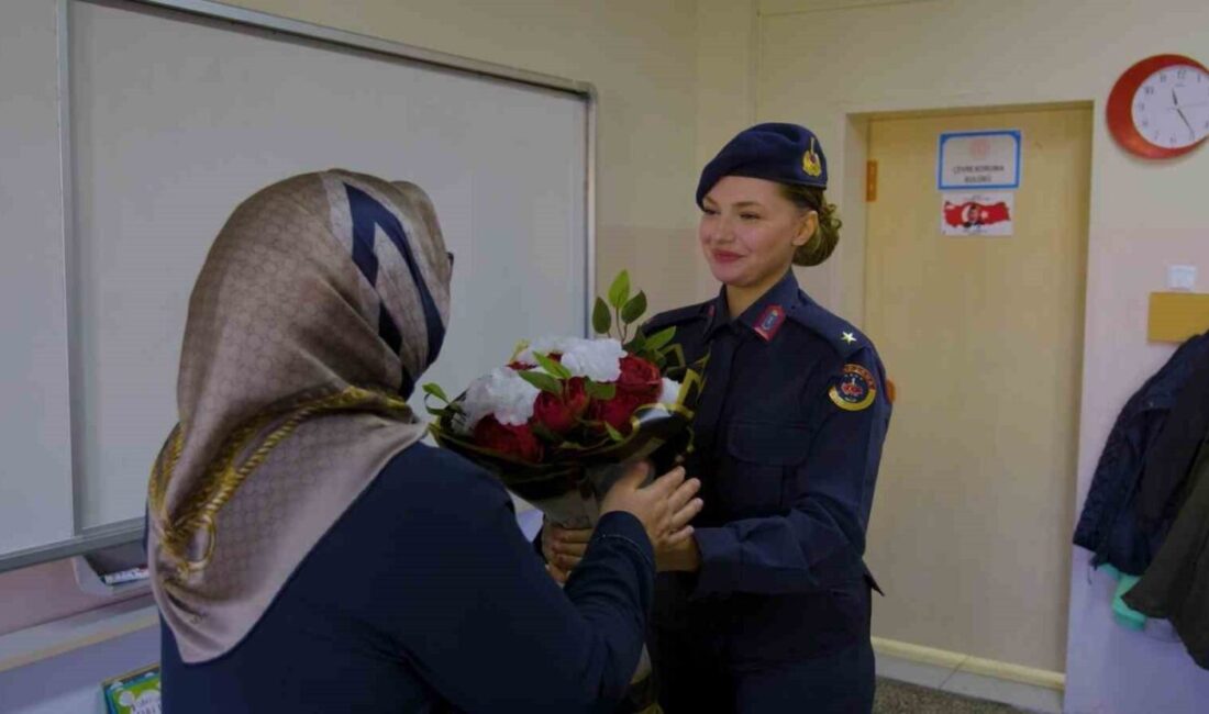 Bayburt İl Jandarma Komutanlığı, 24 Kasım Öğretmenler Günü'nde öğretmenlerin kalıcı