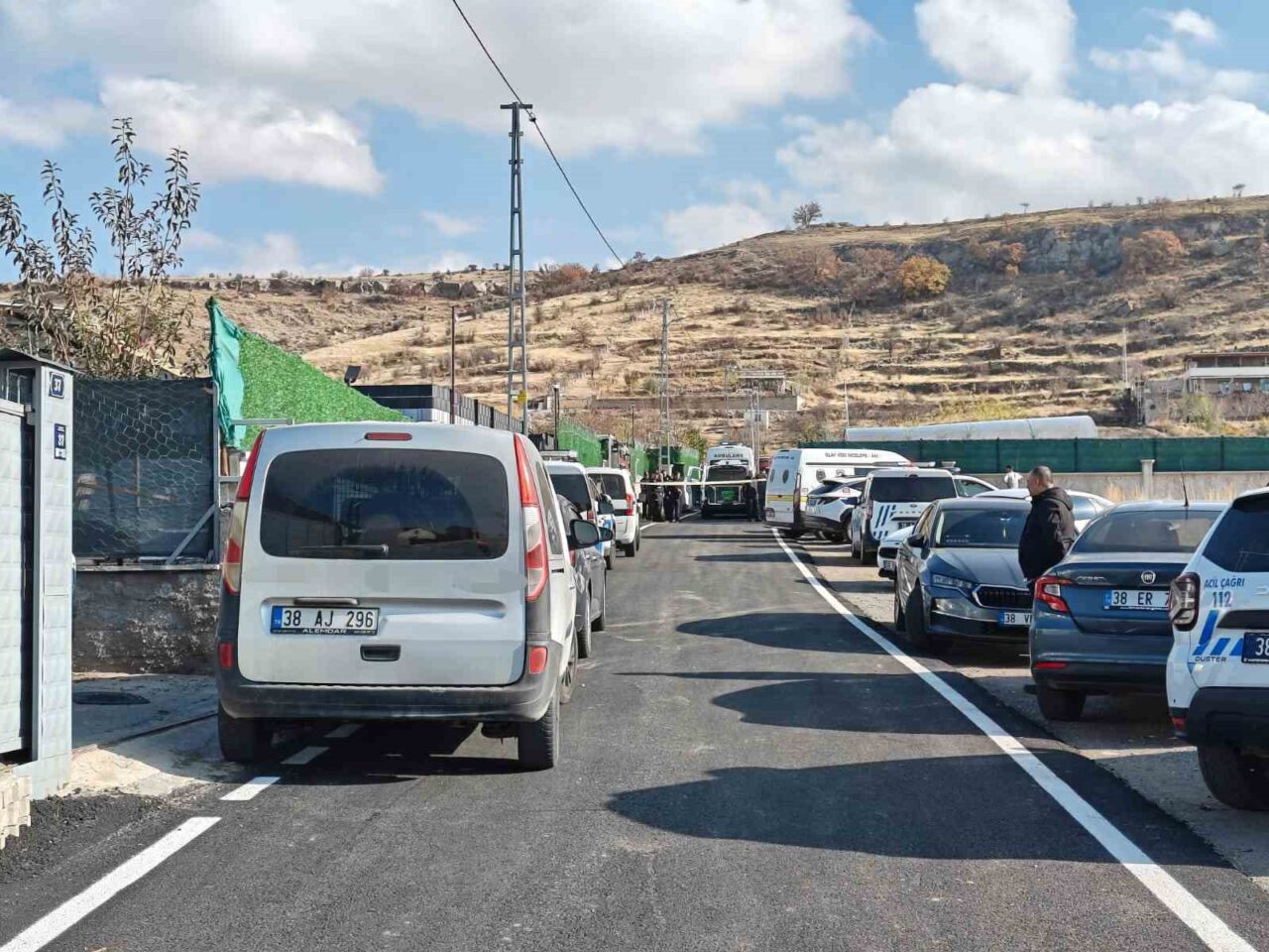 Kayseri'nin Melikgazi ilçesinde, miras nedeniyle çıkan tartışmada S.U. (35), kaynanası