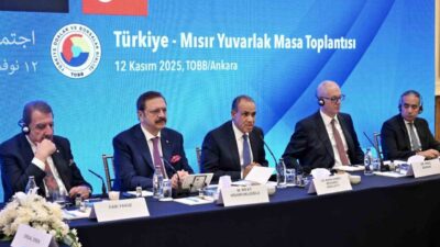 Mısır Dışişleri Bakanı Bedr Abdulati, Türkiye-Mısır Yuvarlak Masa Toplantısı'nda iki
