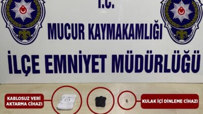 Kırşehir'in Mucur ilçesinde, Motorlu Taşıtlar Sürücü Sınavı'na yasadışı yolla girmeye