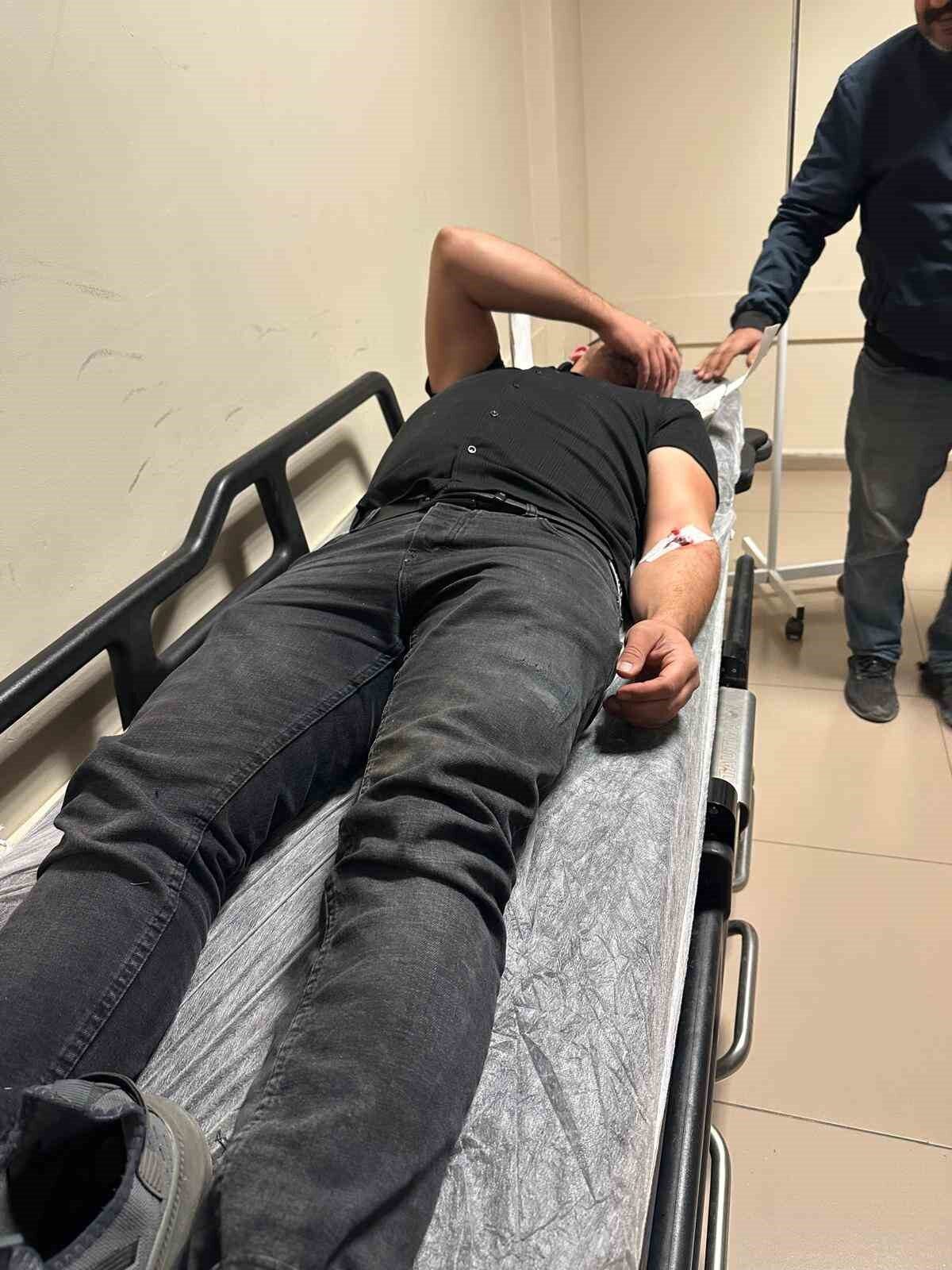 Adıyaman'da, yamalı yol nedeniyle devrilen motosikletin sürücüsü Selçuk T. ve