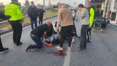 Kuşadası'nda motosikletin refüje çarpması sonucu 21 yaşındaki Mehmet Öklav hayatını