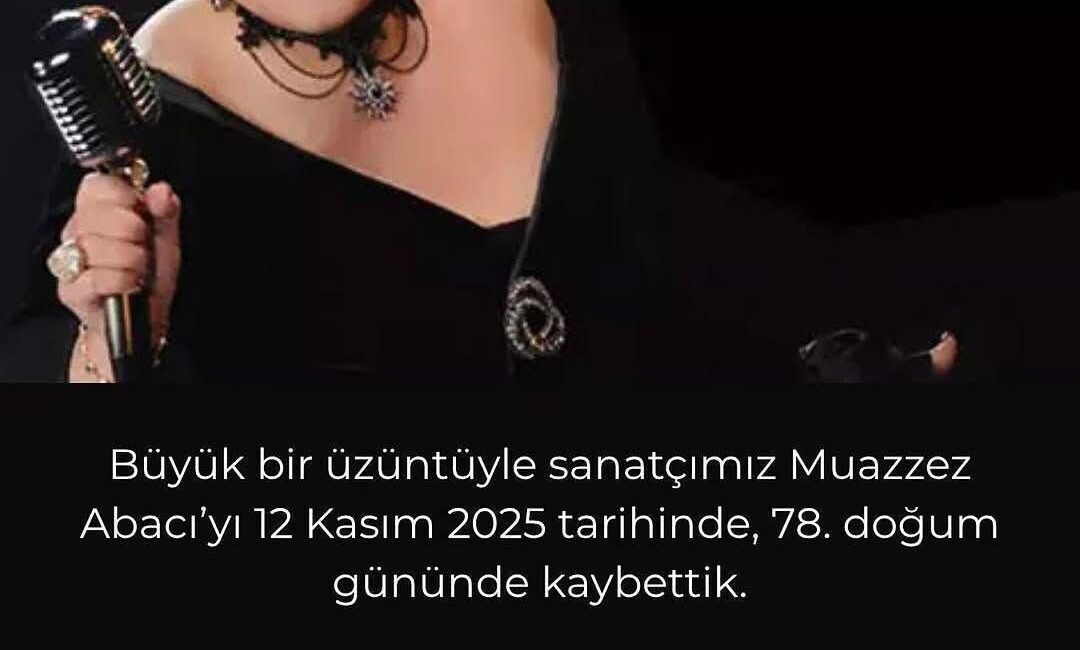Muazzez Abacı, 78. doğum gününde hastanede hayatını kaybetti Türk sanat müziğinin önemli ismi Muazzez Abacı, 78. doğum gününde