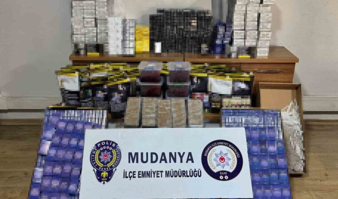 Mudanya’da 200 bin liralık kaçak tütün ürünleri operasyonuyla bir kişi gözaltına alındı Mudanya'da gerçekleştirilen operasyonda 200 bin lira değerinde kaçak tütün ve