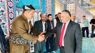 Hakkari İl Müftüsü Hüseyin Okuş, Derecik'te yeni atanan İlçe Müftüsü