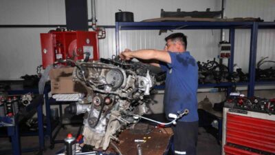 Muğla Büyükşehir Belediyesi, Makine ve İkmal Tesisinde gerçekleştirdiği bakım-onarım çalışmalarıyla