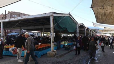 Muğla Büyükşehir Belediyesi, Yatağan'daki 2 bin 400 metrekarelik pazar yerini