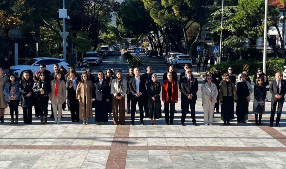 Muğla'nın Menteşe ilçesinde, 25 Kasım Kadına Yönelik Şiddete Karşı Uluslararası