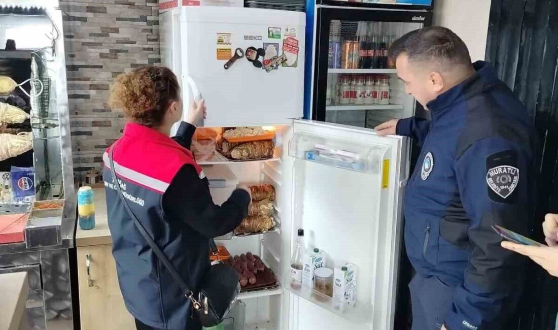 Muratlı'da Tarım ve Orman Müdürlüğü ile zabıta ekipleri, gıda güvenliğini