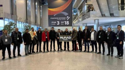 MÜSİAD Kayseri Şubesi, Ferhat Akmermer liderliğindeki heyetle Moskova'da iş ziyareti