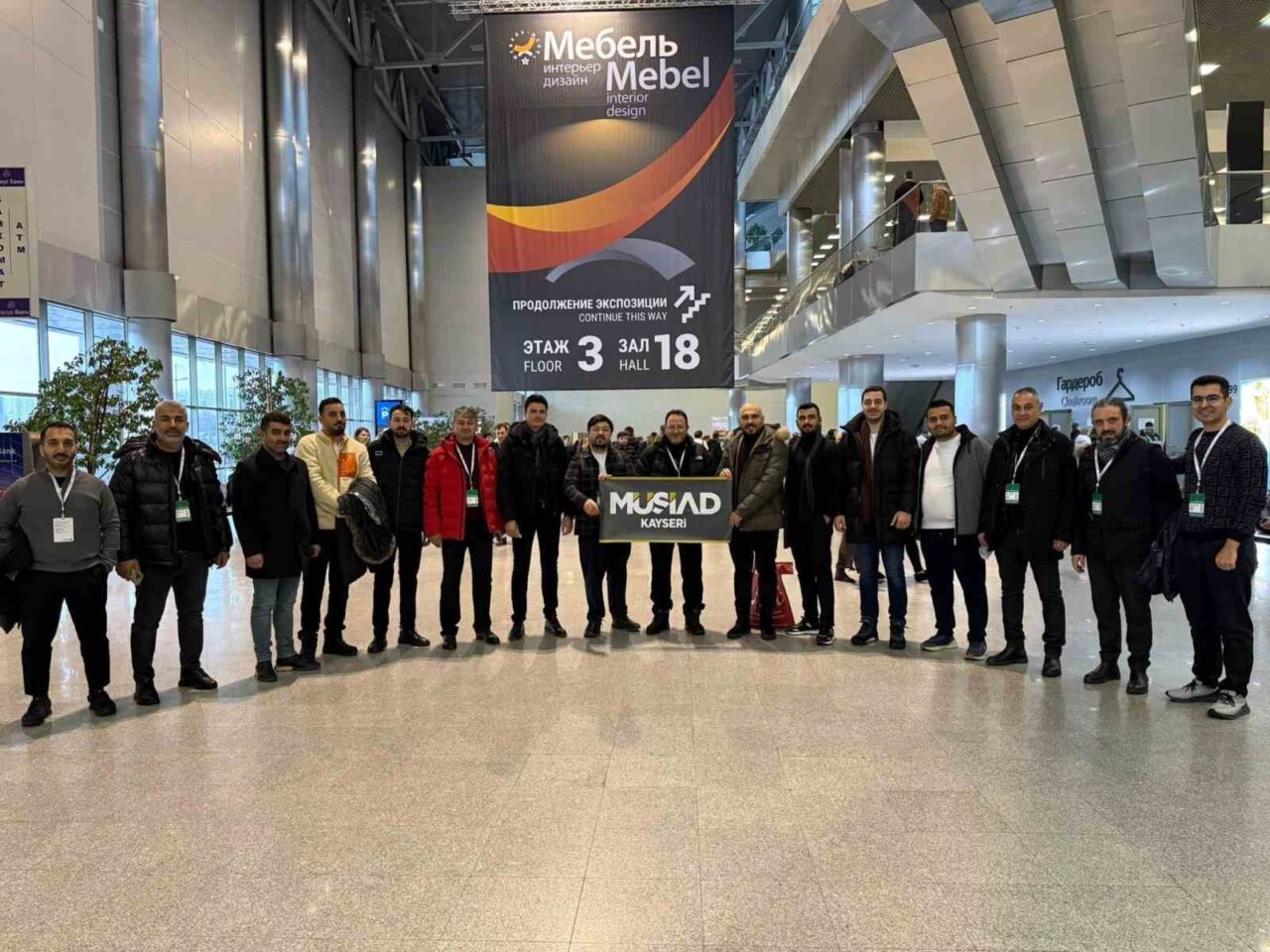 MÜSİAD Kayseri Şubesi, Ferhat Akmermer liderliğindeki heyetle Moskova'da iş ziyareti