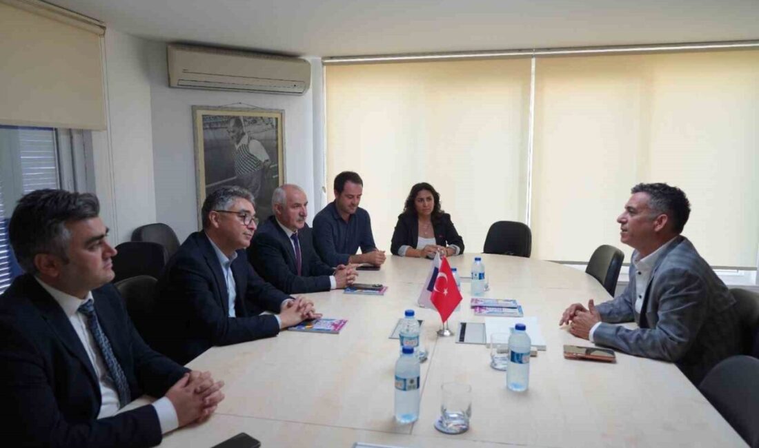 MUSKİ Genel Müdürü Yılmaz Şengül ve ekibi, BODER Başkanı Ömer