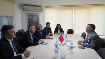 MUSKİ Genel Müdürü Yılmaz Şengül ve ekibi, BODER Başkanı Ömer