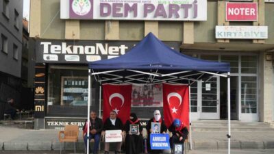 Muş'ta, çocukları PKK tarafından kaçırılan aileler 221. haftada DEM Parti