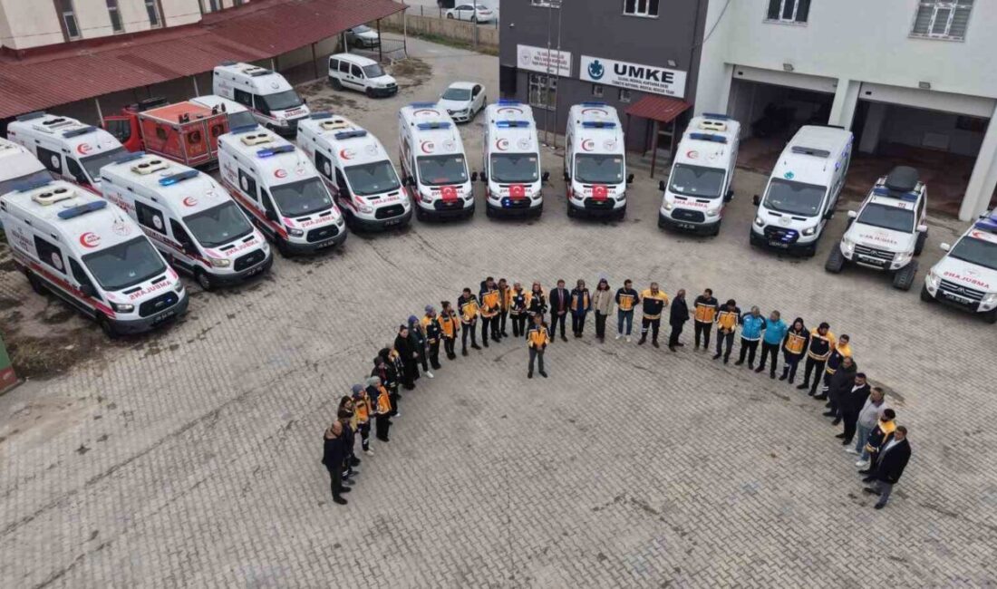 Muş'ta kış şartlarına hazırlık için İl Ambulans Servisi, 28 ambulans