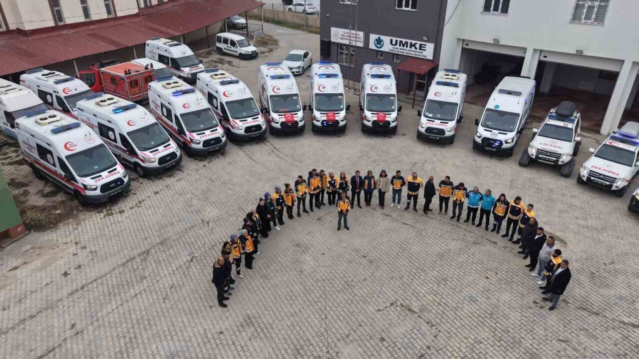 Muş'ta kış şartlarına hazırlık için İl Ambulans Servisi, 28 ambulans
