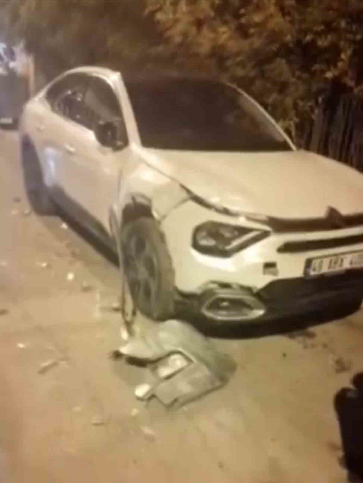 Muş'ta alkollü olduğu öne sürülen bir ticari araç sürücüsü, park