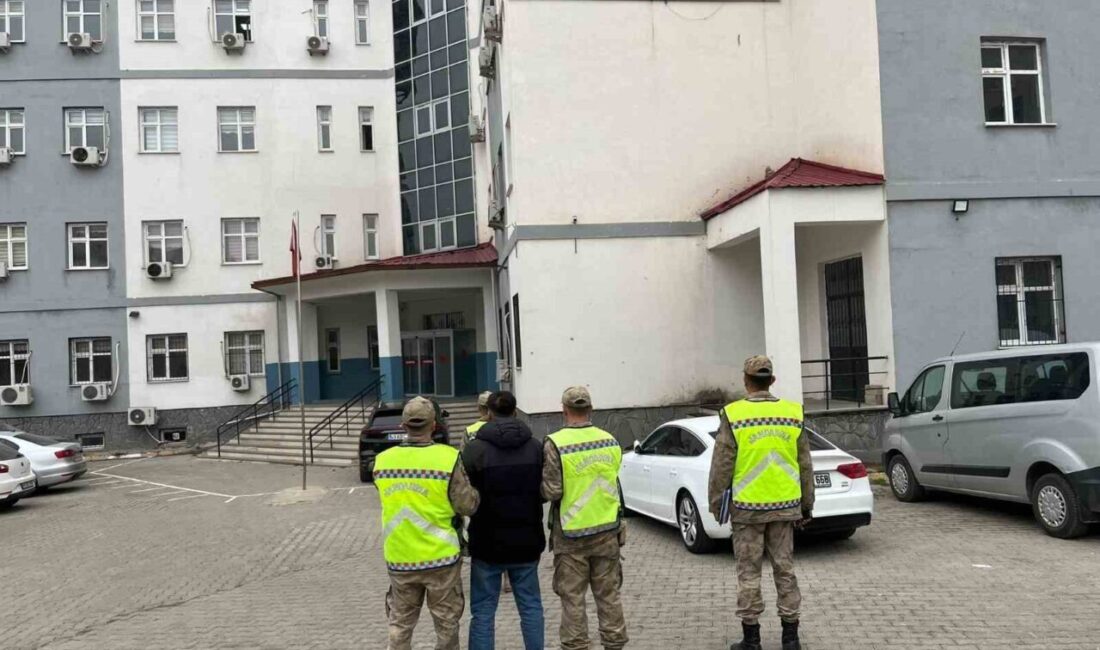 Muş İl Jandarma Komutanlığı, devriye sırasında hapis cezası bulunan M.A.K.'yı