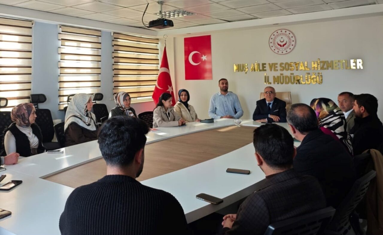 Muş Aile ve Sosyal Hizmetler İl Müdürlüğü, yılsonu değerlendirme toplantısını