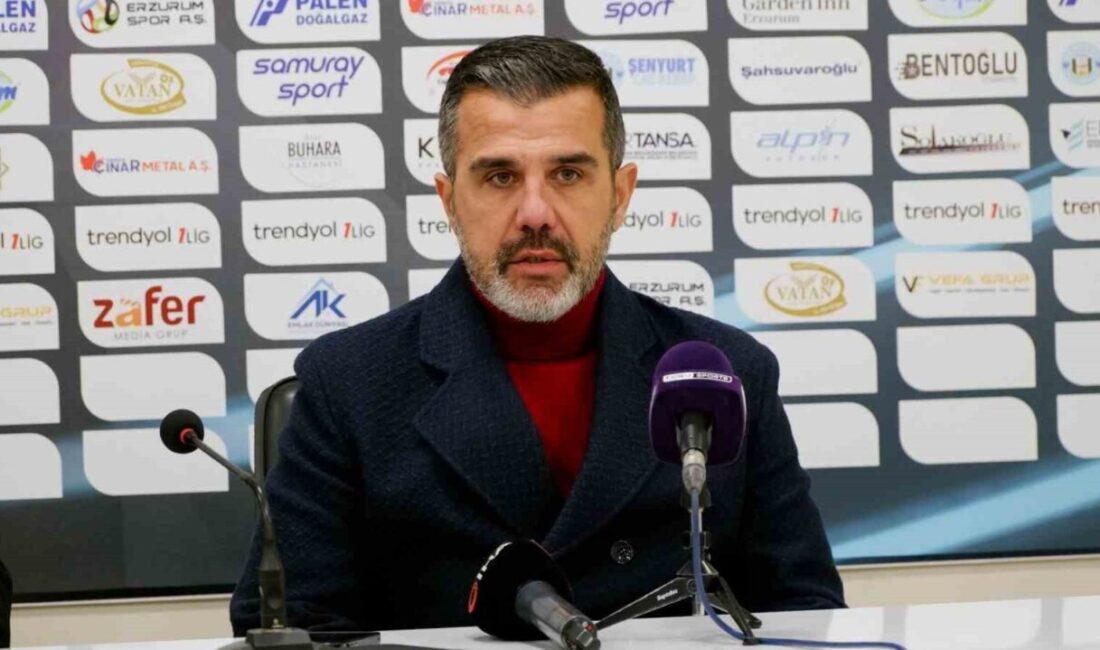 İstanbulspor'un Teknik Direktörü Mustafa Alper Avcı, Erzurumspor FK'ya 4-0 yenildikleri
