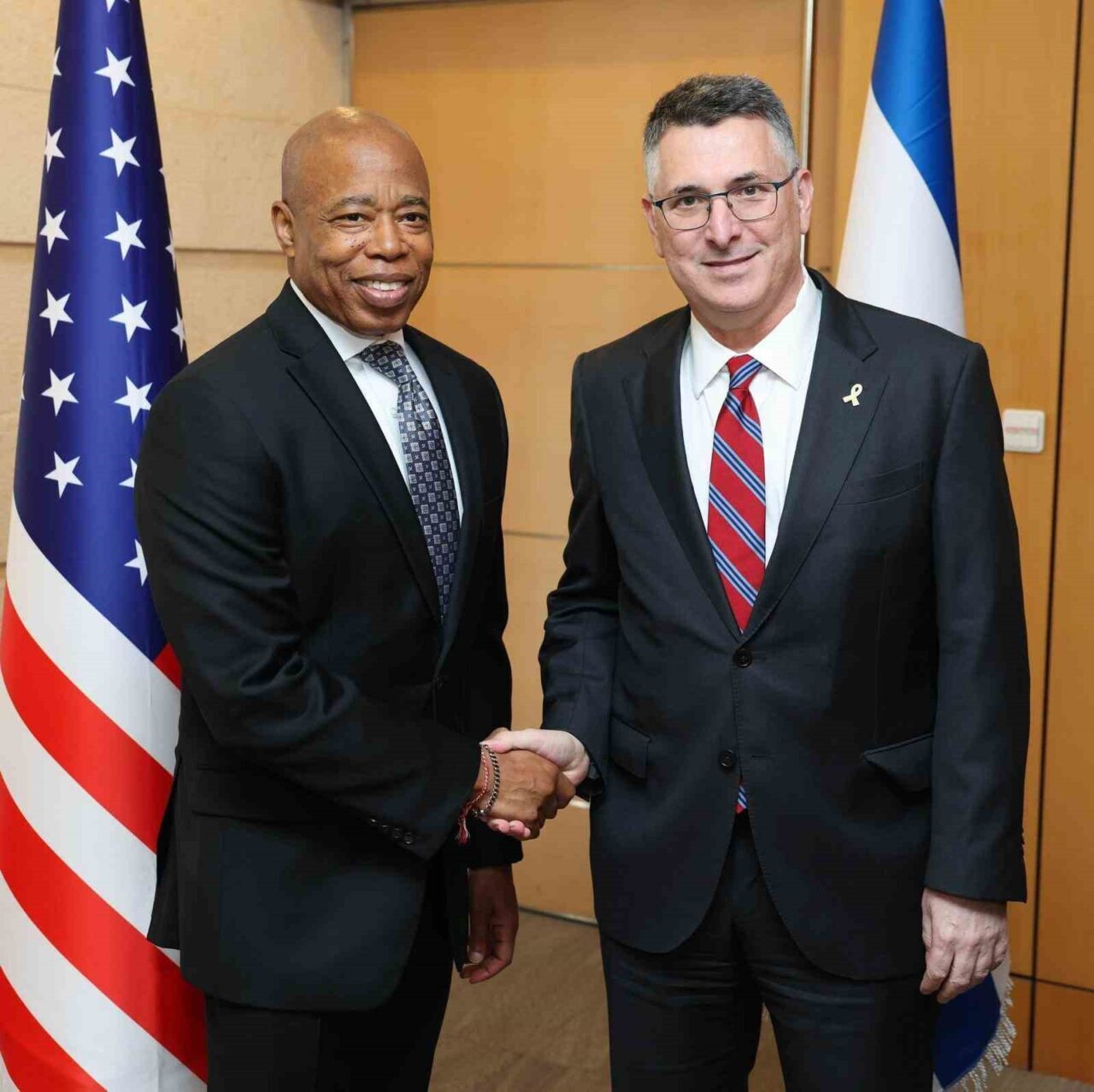 New York Belediye Başkanı Eric Adams, Kudüs'te İsrail Cumhurbaşkanı Isaac