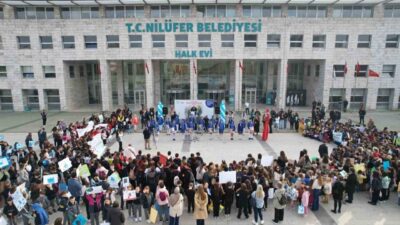 Nilüfer'de, 20 Kasım Dünya Çocuk Hakları Günü su israfı temasıyla
