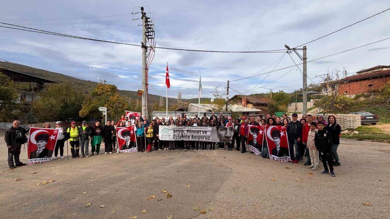 Nilüfer Belediyesi, Mysia Yolları Doğa Yürüyüşü’nü bu yıl da Gazi