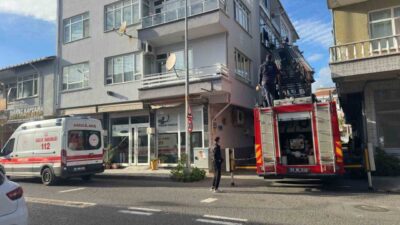Tekirdağ'ın Muratlı ilçesinde bir dairede ocağın açık bırakılması paniğe yol
