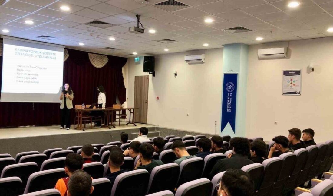 Aydın Gençlik ve Spor İl Müdürlüğü, kadına yönelik şiddeti önlemek