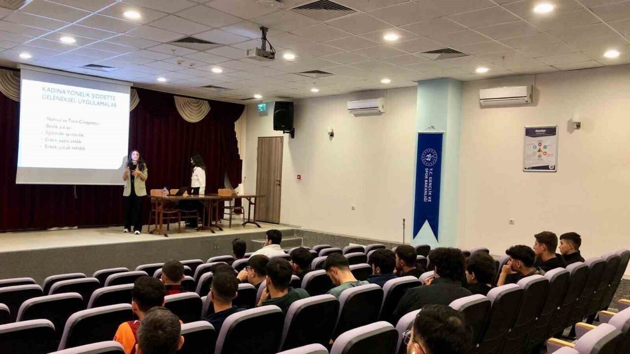 Aydın Gençlik ve Spor İl Müdürlüğü, kadına yönelik şiddeti önlemek