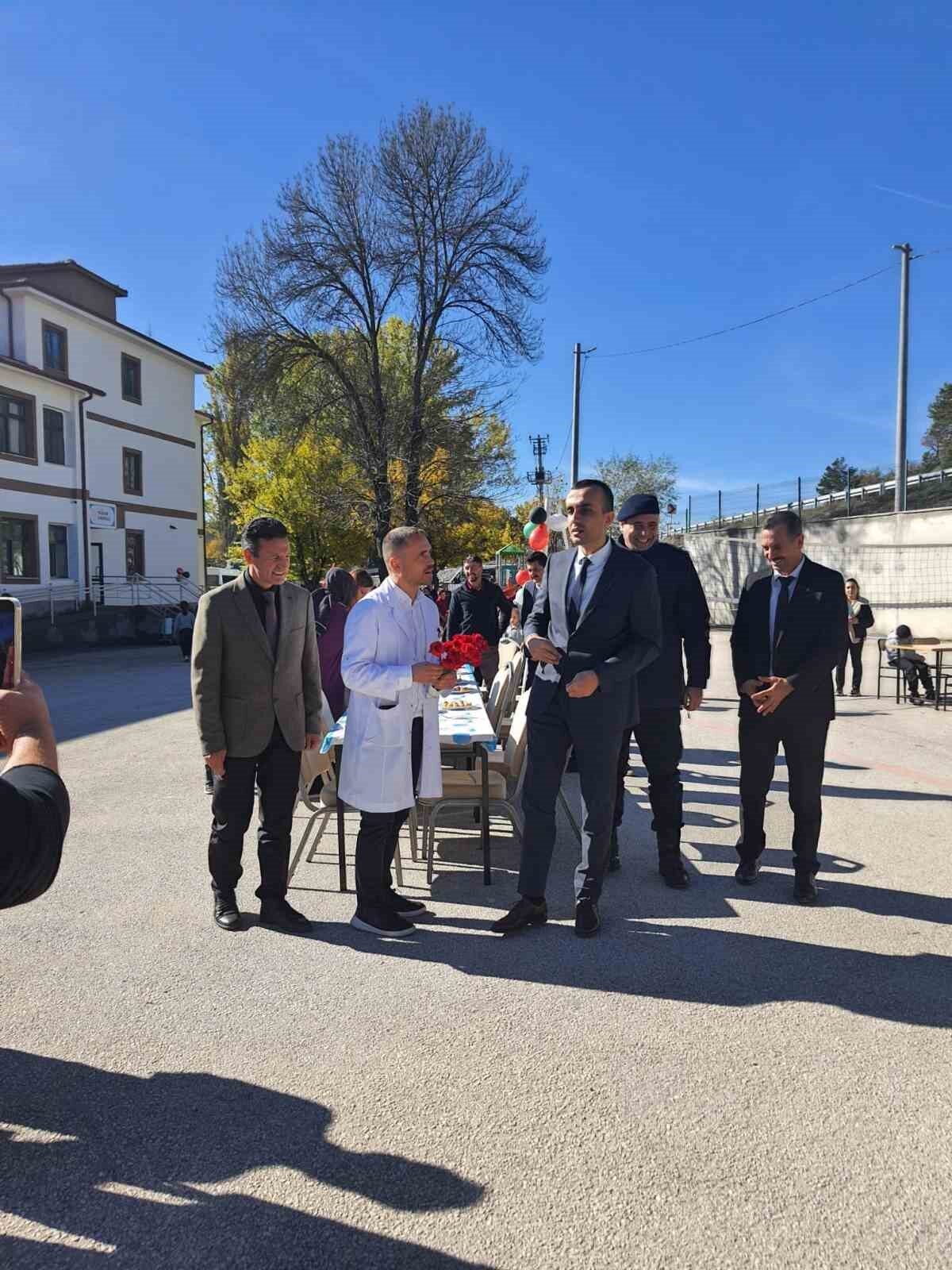 Mudurnu'da Yazılar İlk ve Ortaokulu, Filistin’e destek olmak amacıyla anlamlı