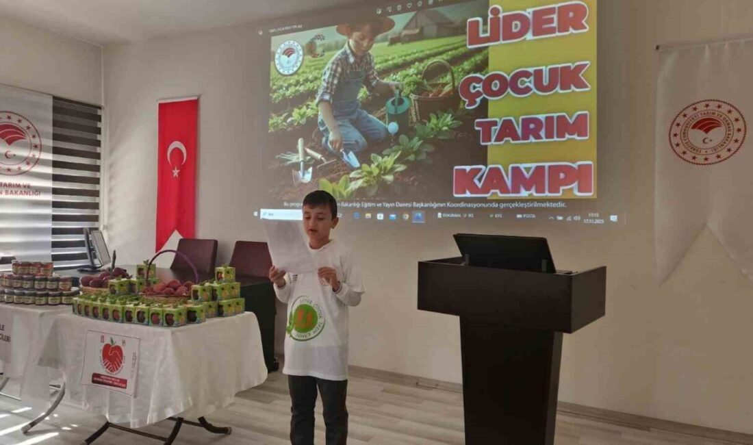 Çanakkale’de Öğrencilere Kooperatifçilik Anlayışını Aşılayan Tarım Kampı Gerçekleşti Çanakkale'de düzenlenen 'Lider Çocuk Tarım Kampı', Tarım ve Orman Bakanlığı'nın