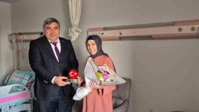 Afyonkarahisar'da 24 Kasım Öğretmenler Günü'nde hastanede tedavi gören Edebiyat Öğretmeni