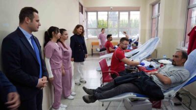 Muğla'da 24 Kasım Öğretmenler Günü dolayısıyla "Kan Dostum Öğretmenim" kampanyası