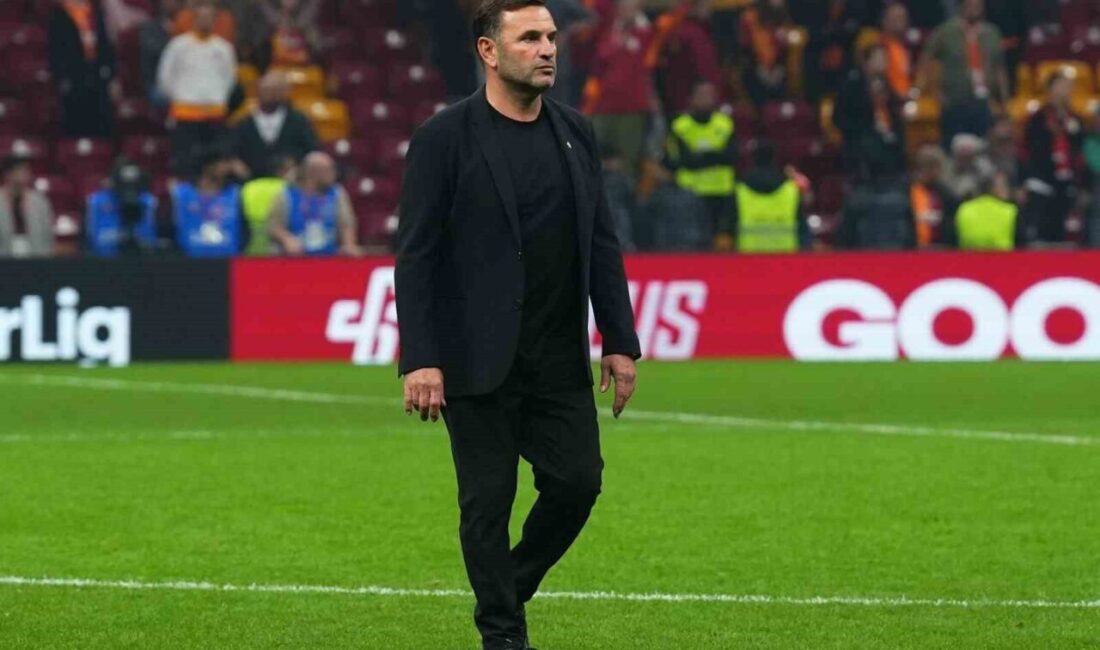 Galatasaray Teknik Direktörü Okan Buruk, Fenerbahçe ile 1 Aralık 2023'te