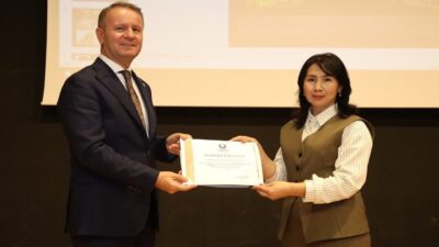 Ordu Üniversitesi'nde düzenlenen "Özbek Medeniyeti ve Milli Kıyafetleri" söyleşisinde, Türkiye