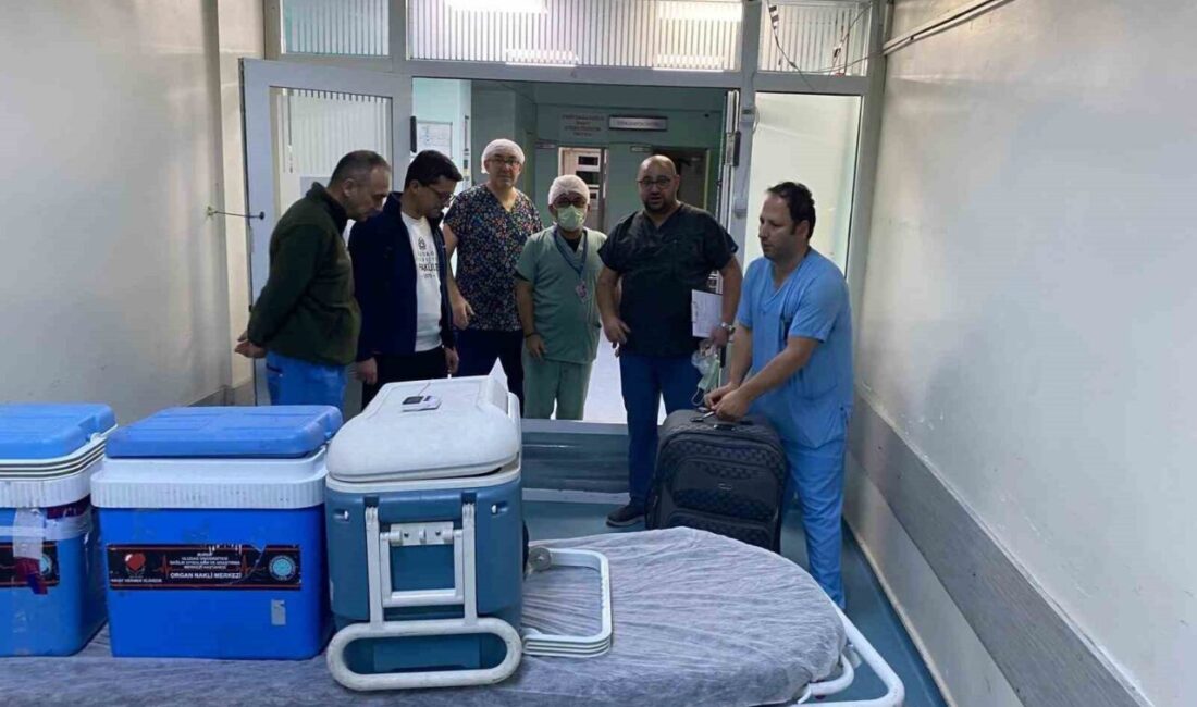 Edremit Devlet Hastanesi'nde beyin kanaması nedeniyle yoğun bakımda tedavi gören