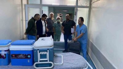 Edremit Devlet Hastanesi'nde beyin kanaması nedeniyle yoğun bakımda tedavi gören