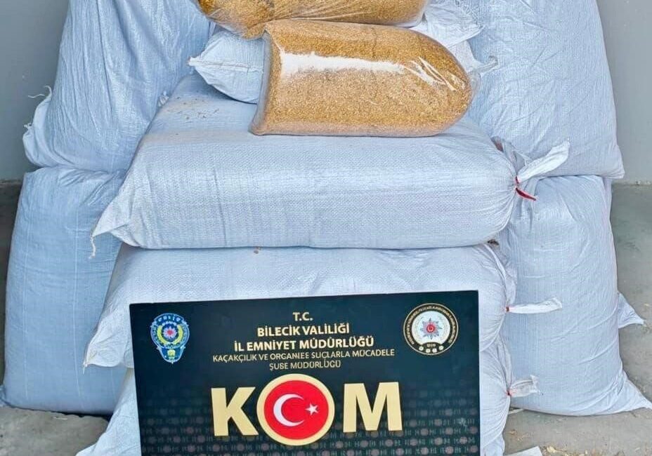 Bilecik İl Emniyet Müdürlüğü'nün Kaçakçılık ve Organize Suçlarla Mücadele (KOM)