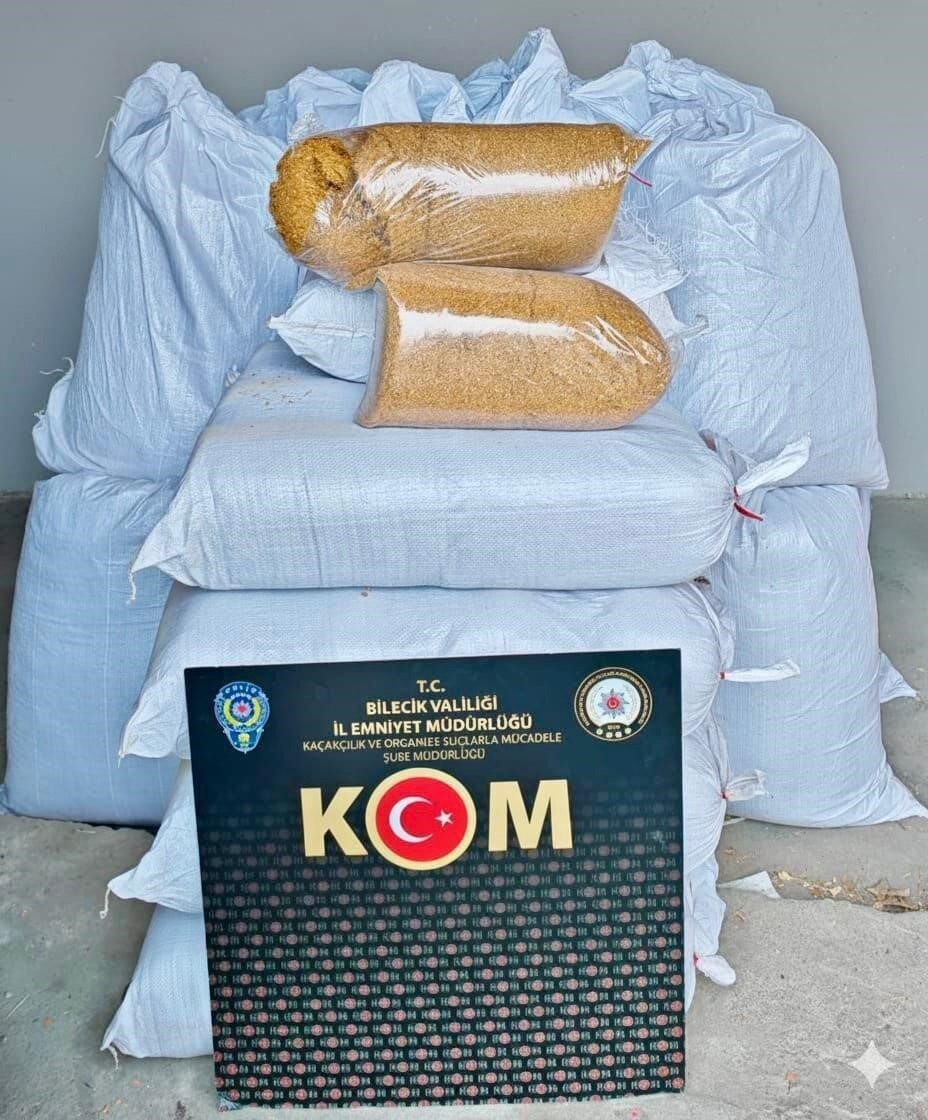 Bilecik İl Emniyet Müdürlüğü'nün Kaçakçılık ve Organize Suçlarla Mücadele (KOM)