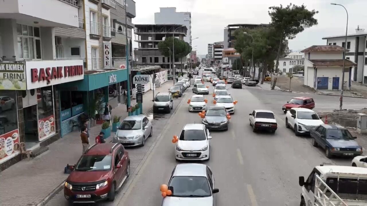 Osmaniye'nin Düziçi ilçesinde, Kadına Yönelik Şiddete Karşı Uluslararası Mücadele Günü