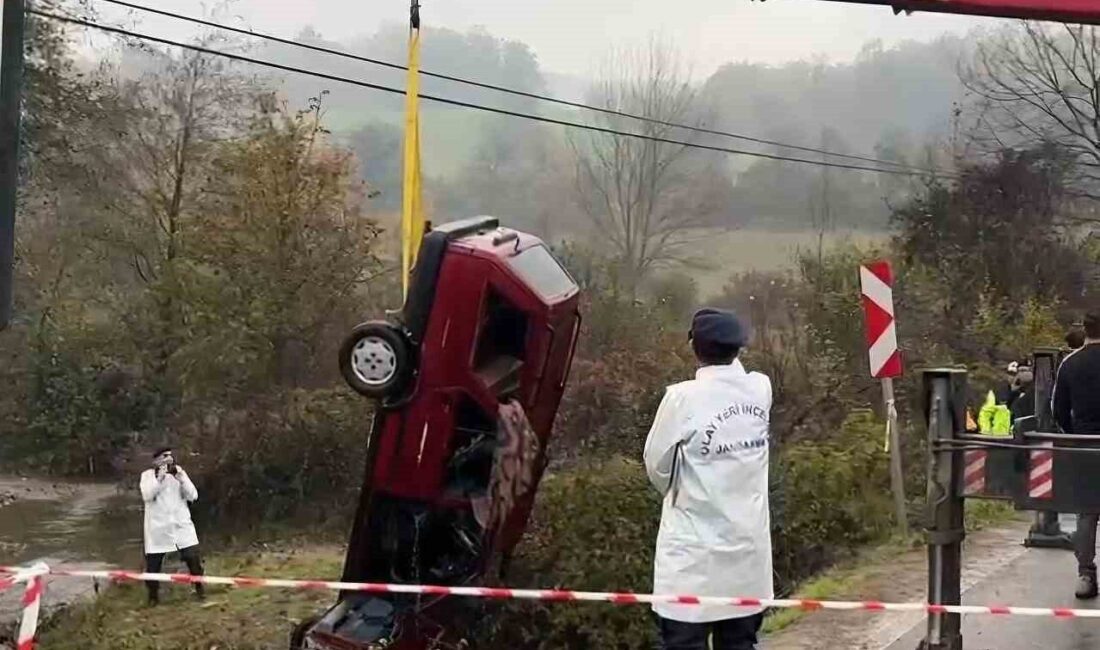 Bartın’da kontrolden çıkarak dereye uçan otomobilde, 57 yaşındaki Murat Soyöz
