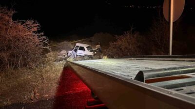 Kahramanmaraş’ta Ramazan Daylak’ın kontrolündeki otomobil kayalıklara çarparak kaza yaptı. Daylak